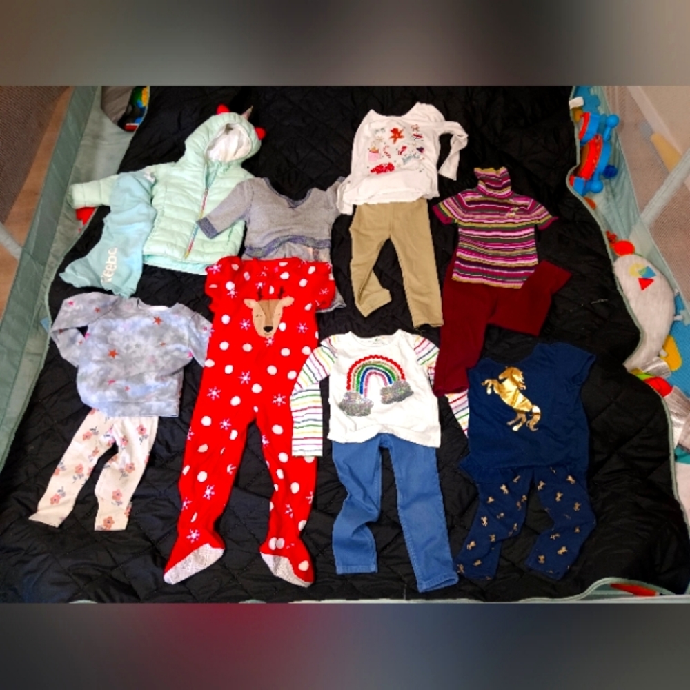 Adorable Girls 4T Winter Clothing Bundle in EUC